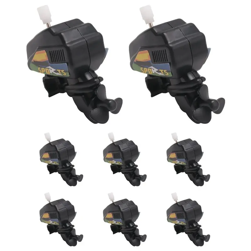 A19F-Boat Motor Coffee Stirrer - Wind Up Mini Boat Motor Coffee Mixer For Cups, Propeller Coffee Stirrer(Stickers Random)