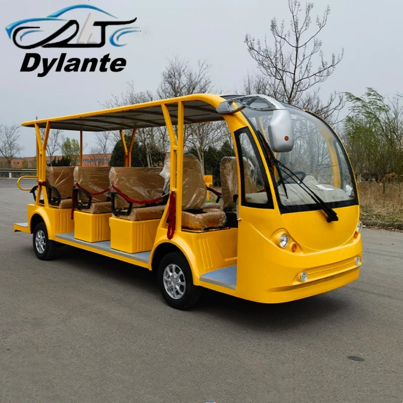Trustworthy Supplier 60V 72V Lithium Battery Minibus Club Car 4000W 5000W 7500W Super Discount Electric Convertible Tour Bus