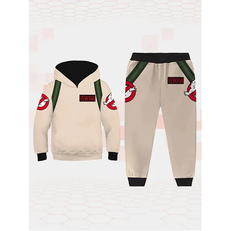 SN55Anime 2019 الرجال Ghostbusters تأثيري حلي Ghostbusters الخريف الرجال والنساء أنيمي ثلاثية الأبعاد الطباعة جاكيت زيبرا مقنعين s$@1w