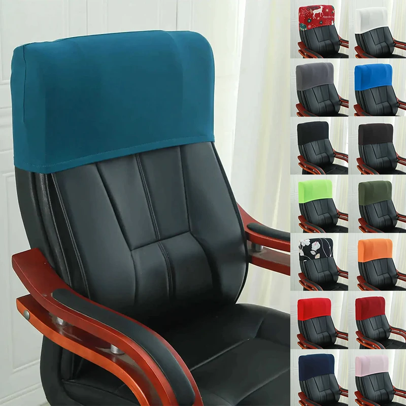 Gaming Chair Headrest Cover Dustproof Backrest Chair Head Pillow Protection Replaceable Home Textiles Supplies Чехол Для Сиденья