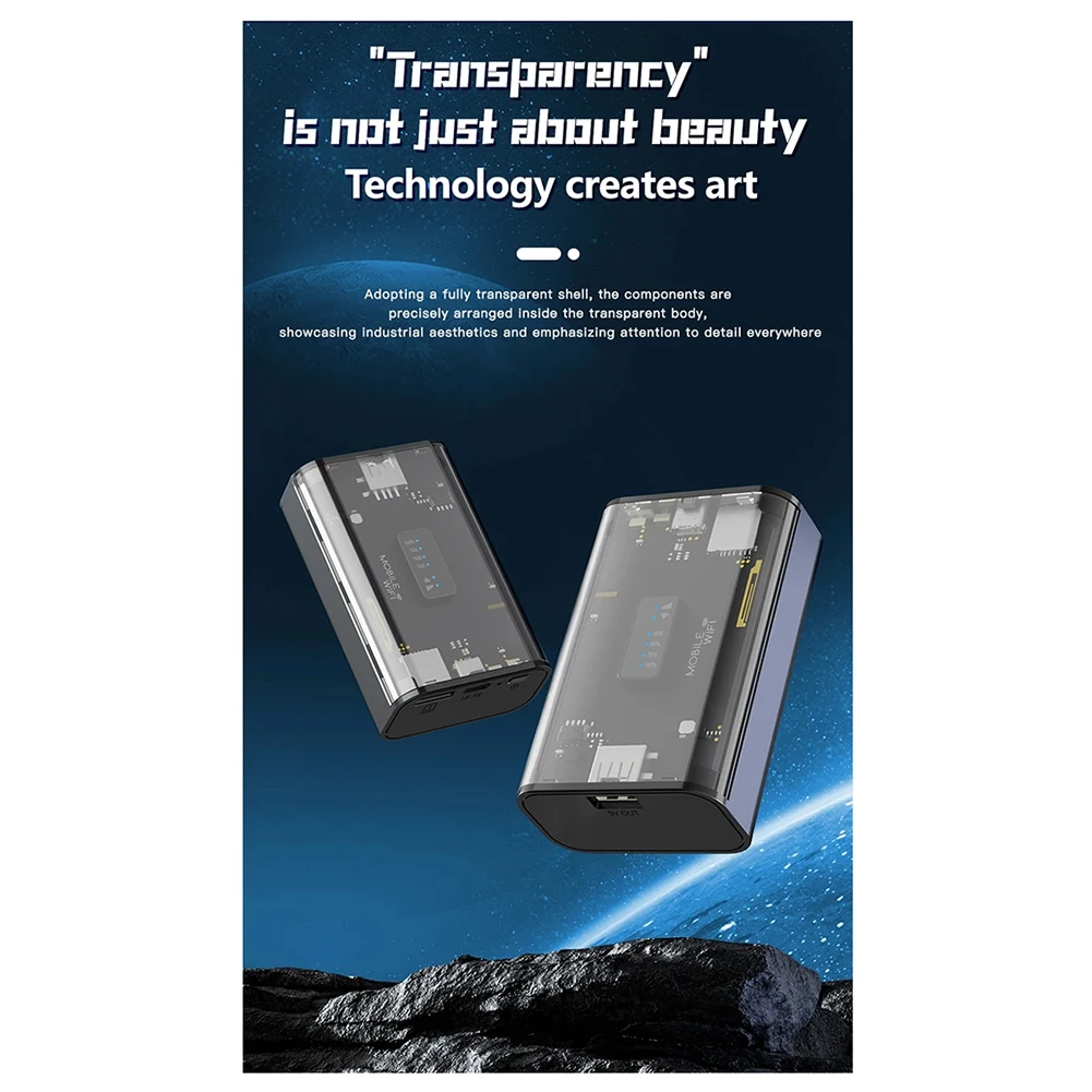 ADEGBO-Improved 4G Portable Router 300Mbps Mobile Wireless WiFi Travel Hotspot