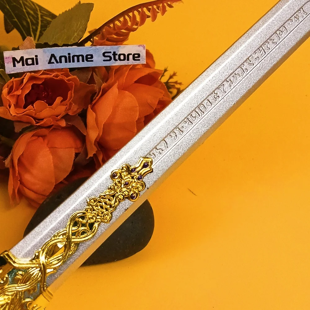 8.6inch Metal Elden Katana Anime Ninja Knife Real Size Japanese Katana Steel Royal Greatsword Original Samurai Sabre Toy Gift