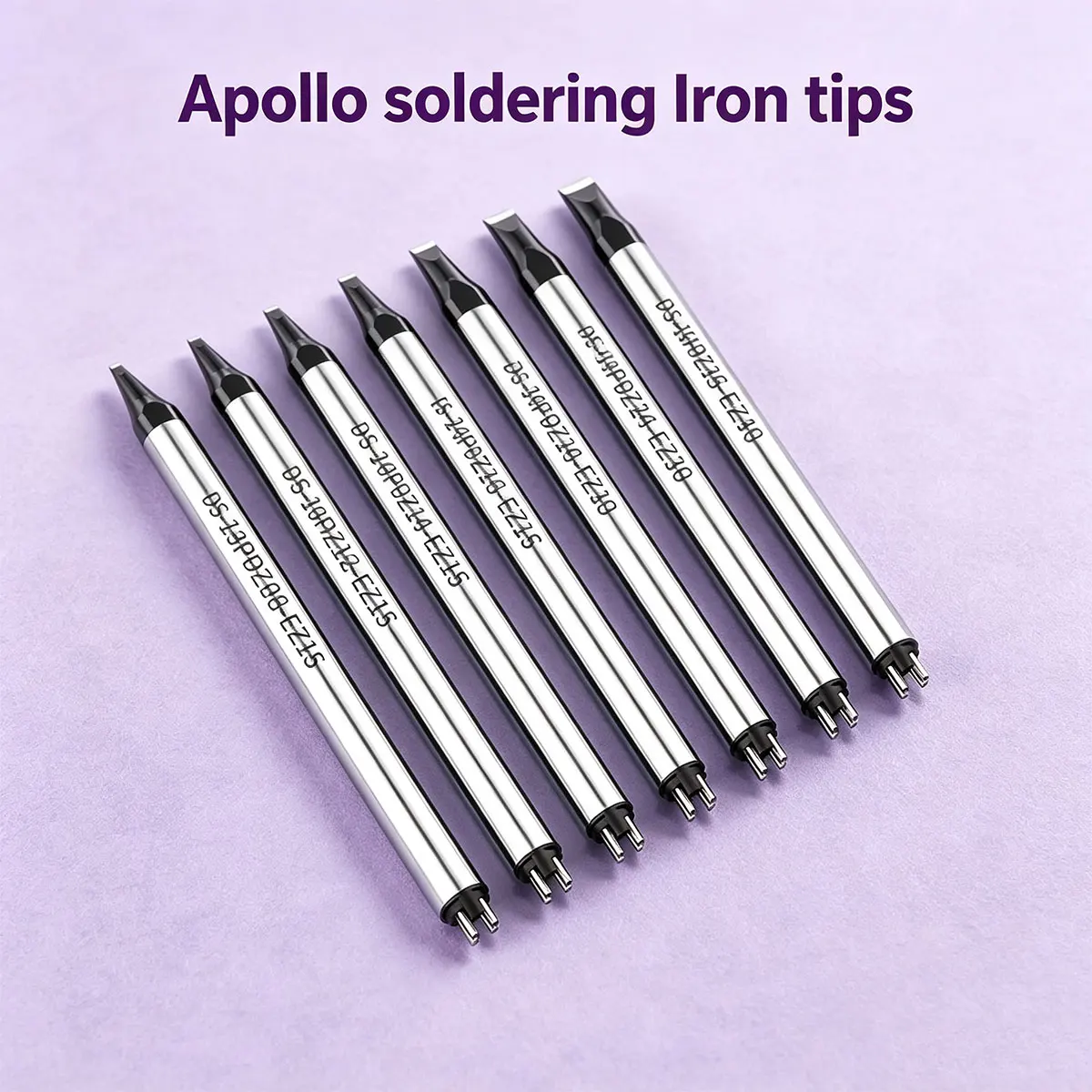 Apollo soldering Iron tips DS-16PDZ12-EZ15 DN-30PDZ20-EZ30 DS-24PDZ16-EZ15 DN-13PDZ08-EZ15 For Apollo Seiko welding equipment