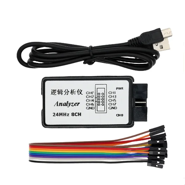 USB Logic Analyser Microcontroller for ARM FPGA Debugger 24M Samples 8 Channels module