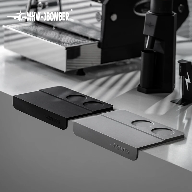 MHW-3BOMBER Expresso Amortissement polymères Café Tamper Station Silicone De Qualité Alimentaire Pad Professionnel 73Bar Accueil Cuisine Accessoires