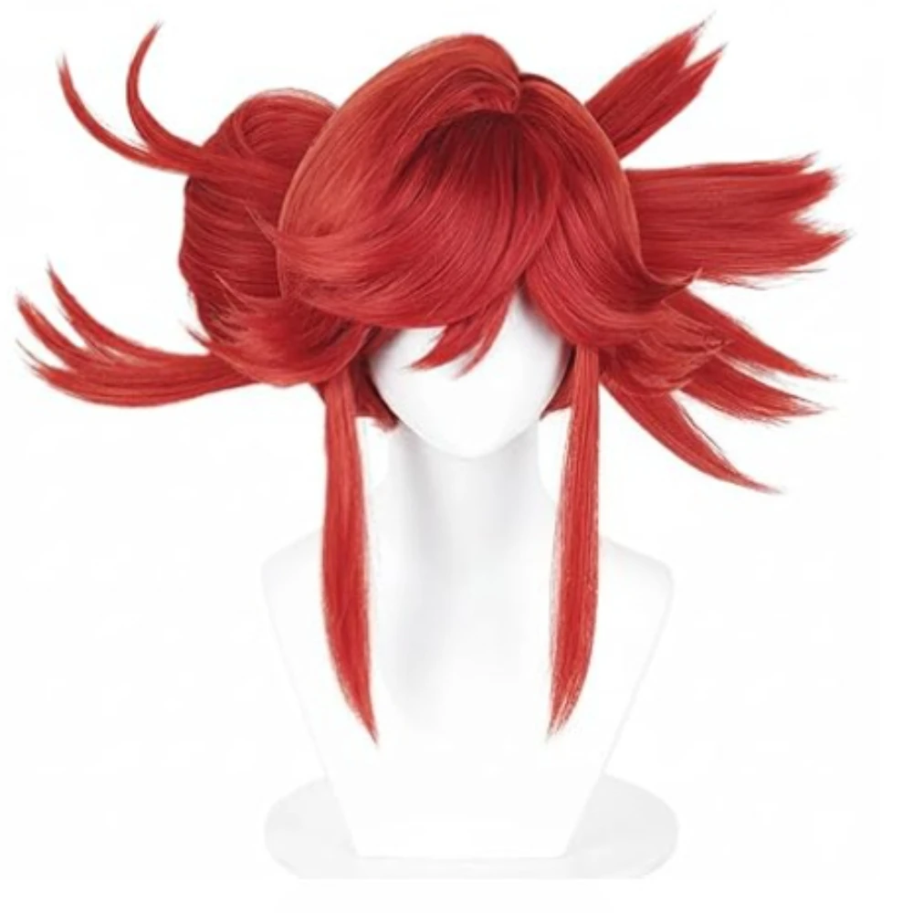 Suitable for Akuta Follo Tunito cosplay Short anime wig Heat-resistant synthetic fiber Festival party wig
