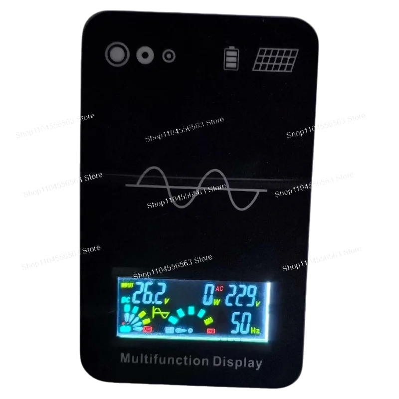 Multi-Voltage Pure Sine Wave Inverter - 12V/24V/48V/60V/72V Input, 220V AC Output (3KW/3.5KW/5KW Real Power)
