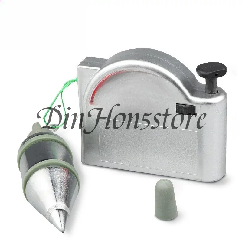 Magnetic Plumb Bobs, 6 Meters Retractable Line Reel With Magnetic Base For Engineering, Construction,Plumb Bob Setter