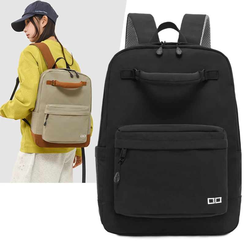 

Minimalist Student Backpack Unisex Design Personalized Large Capacity Nylon Casual Backpack Lightweight Travel Backpack Commuter