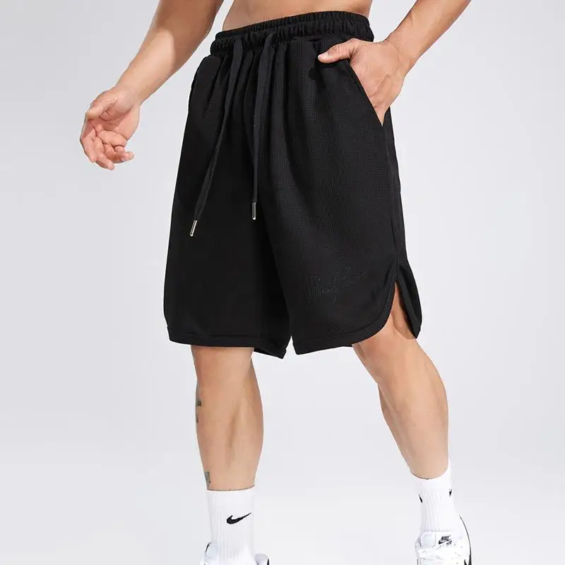 Gym Shorts Causal Loose Men\'s Clothing Basketball Running Pants Summer Fashion Popular Male Clothes Elastic Sweatpants Oversized