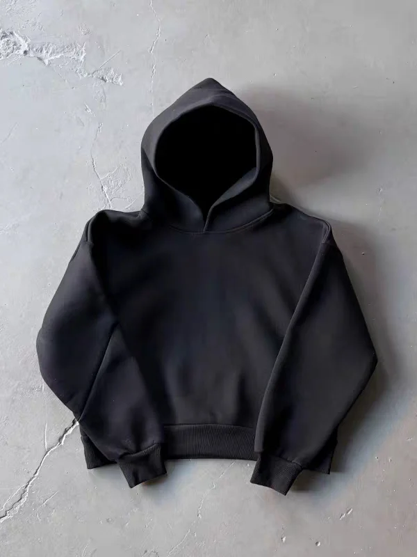 

Saint Alexander Air Layered Hoodie Sweatshirt Trendy Tracksuit Set Casual Cotton Fabric Youth Fashion Hip Hop Ensemble