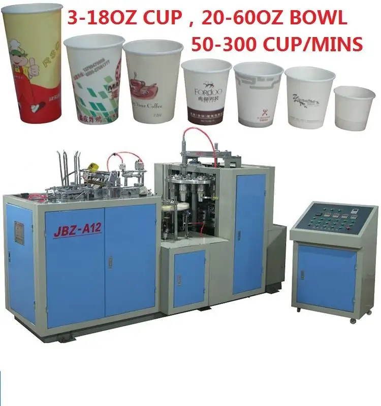 New Top Guaranteed Quality Hot Sale Cheap Prices Full Automatic Coffee Tea Cup Printing Paper Cup Making Machine