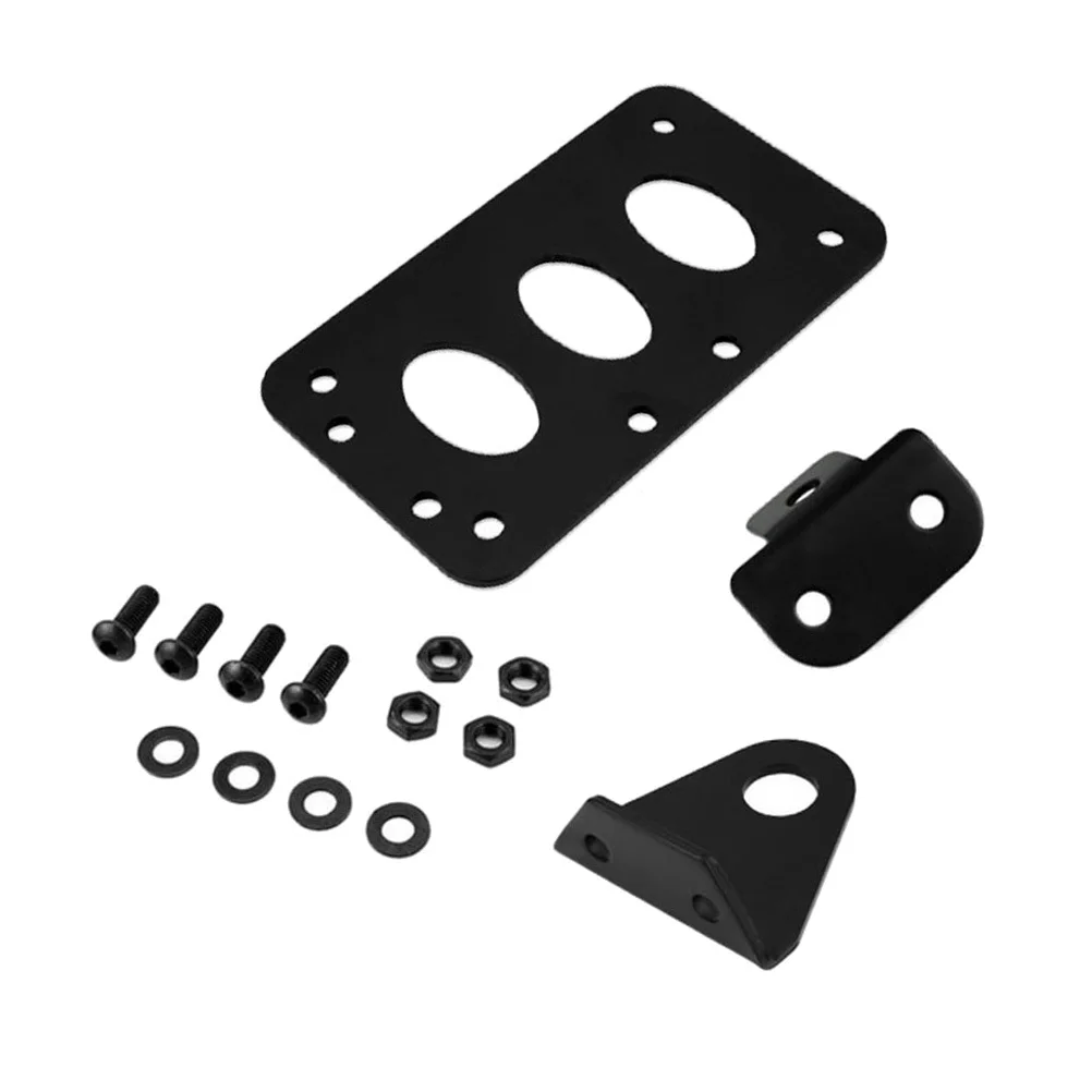 

License Stainless Steel Heavy Duty Mounting Bracket Holder For Front Rear Number Plate Durable Plate Mounting Bracket