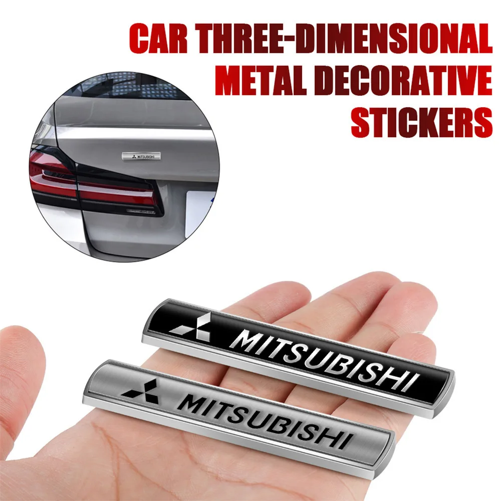 Car Styling Emblem Car Body Side Window Badge Sticker For Mitsubishi l200 Xpander Pajero Montero  Attrage Montero Triton Delica