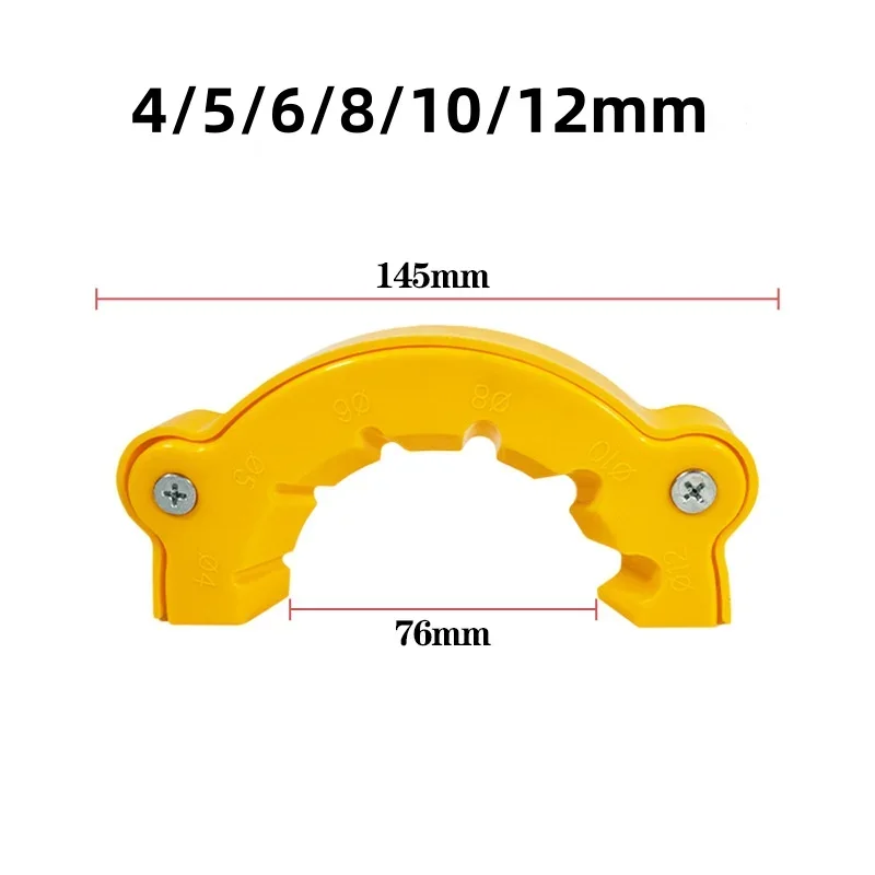4-12mm Multipurpose Drill Bit Grinding Sharpener Polishing Grinding Tool Powered Tool Parts Applicable angle grinder