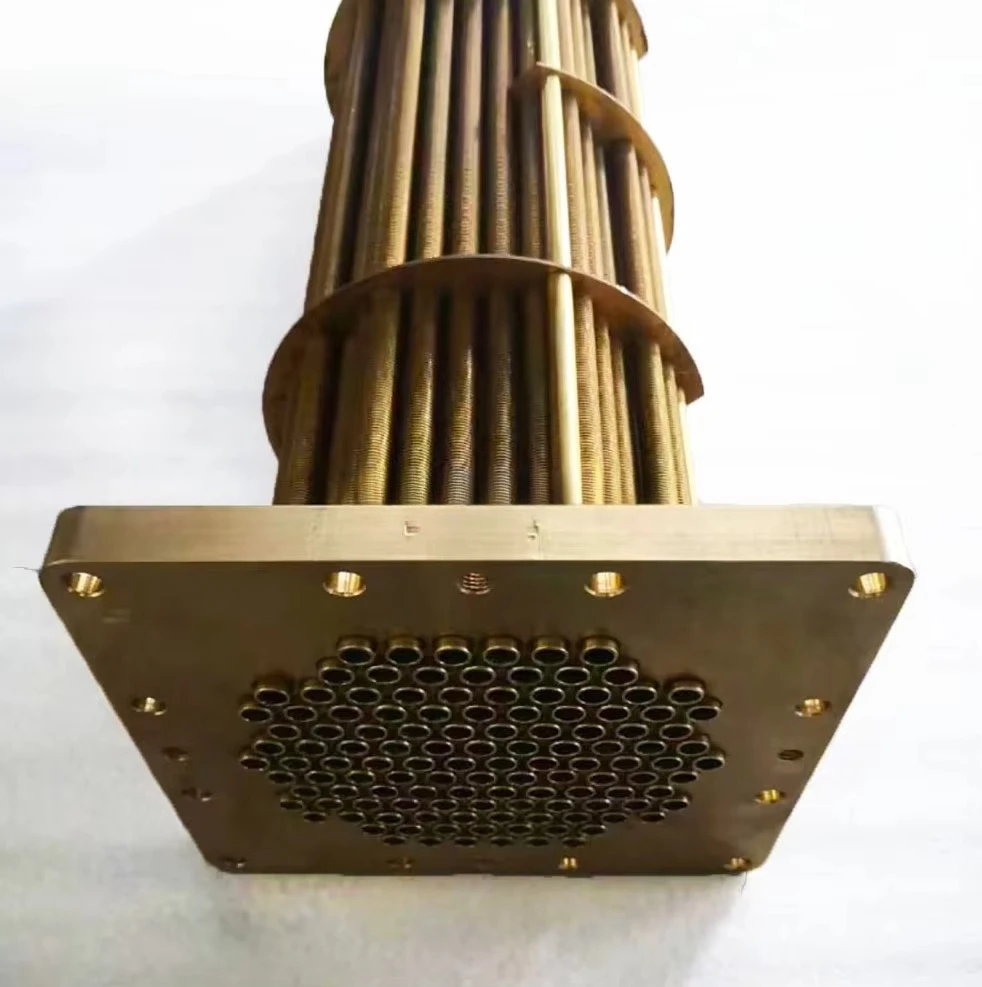 Fresh Water Cooling Core element S6R2 High Quality Custom Marine Engine Spare Parts Heat Exchange Marine Oil Cooler Core