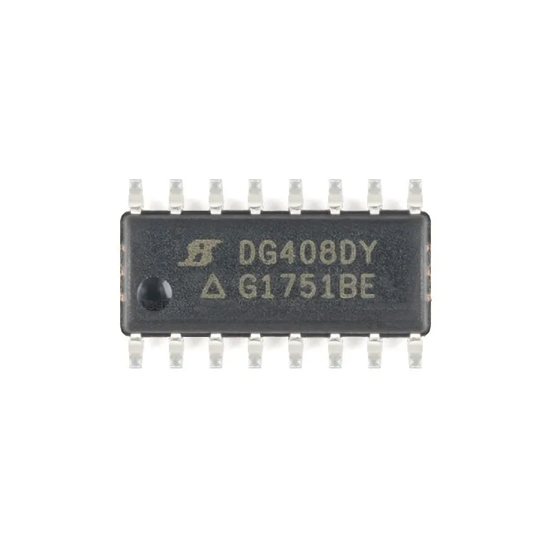 

10pcs/Lot DG408DY-T1-E3 SOP-16 DG408DY Multiplexer Switch ICs Single 8:1, 3-bit 20/25V Operating Temperature:- 40 C-+ 85 C