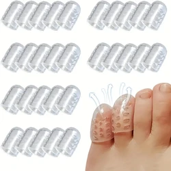 10PCs/30PCs Toe Anti-Wear Protective Cover Silicone Toe Sleeve