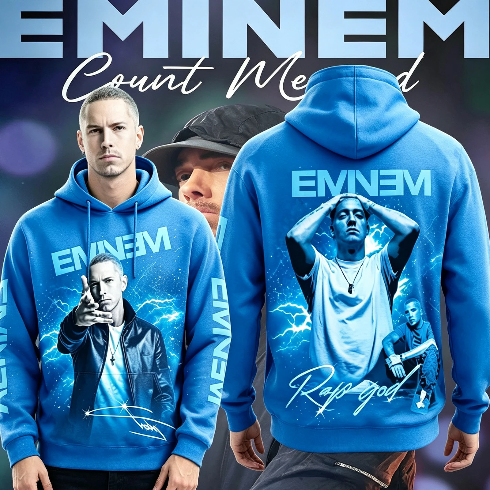 Hip Hop Rapper Eminem 3d Print Hoodie Men Women Fashion Oversized Hoodie Sweatshirt Fan Gift Adult Tracksuit Mens Clothing Teens
