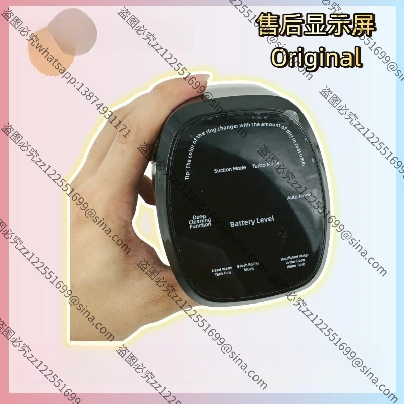 For Trouver Mova K10 Pro Wet Dry Vacuum: After-Sales Display Screen Assembly