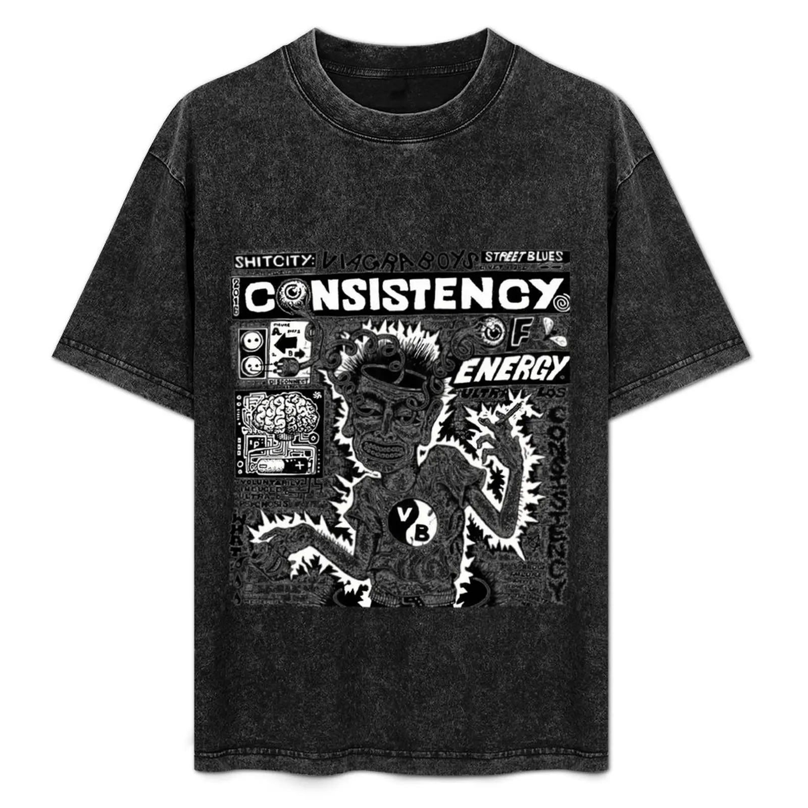Viagra Boys - Consistency Of Energy T-Shirt Plus Size Simple Casual Top