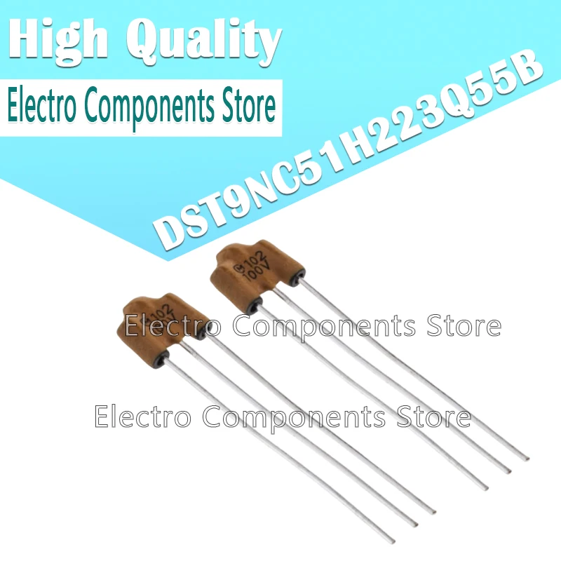 

10PCS Feedthrough Capacitors DSS6NC52A102Q55B 1nF 100V 102 6A Three Terminal EMFIL Capacitors