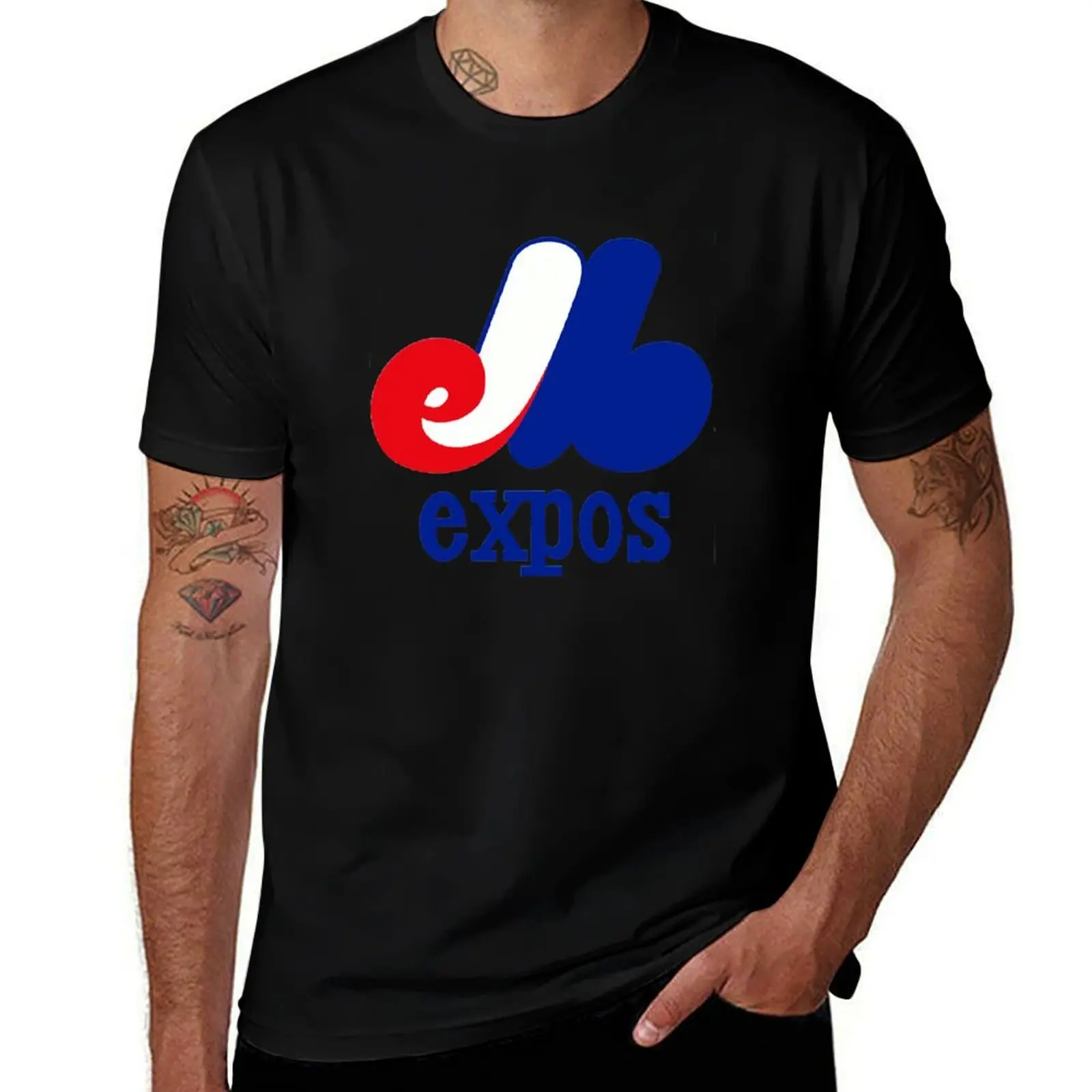 

Montreal Expos Jersey T-Shirt t shirt man casual man t shirts cotton man t shirt summer T-Shirt