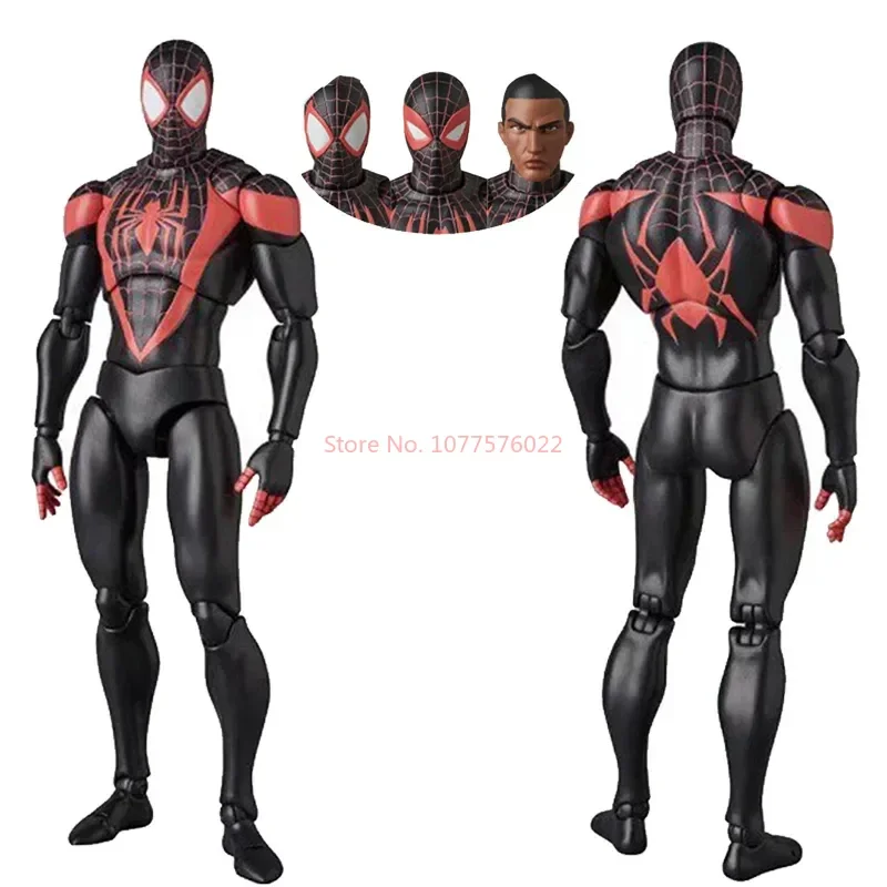 Ct Toys Spiderman 092 Figure 2099 Spider Man Across The Spider-Verse Miles Morales Shf Action Figure Figurine Toys Gifts