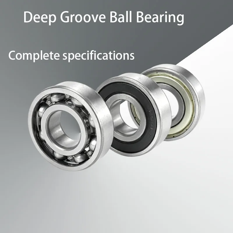 

Deep groove ball bearing 6007-6014 full model 2RS rubber seal ZZ iron cover dustproof industrial machinery special bearing