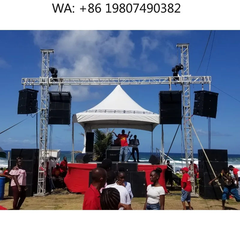 Waterproof 12-inch Full-Range Passive Speaker, Durable Pro Audio System with 3-Year Warranty for Church Stage Live Events