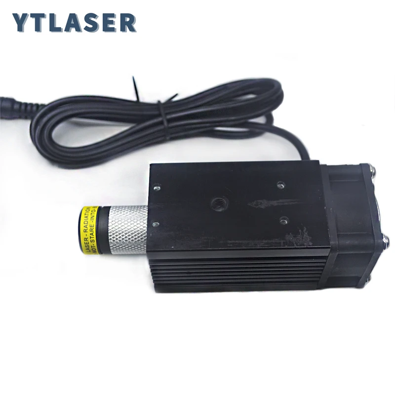 

Long Time Working Focusable Glass Len 980nm IR Dot/Line/Cross Laser Module 100mW 500mW 2000mW with Cooling Fan (with Bracket)