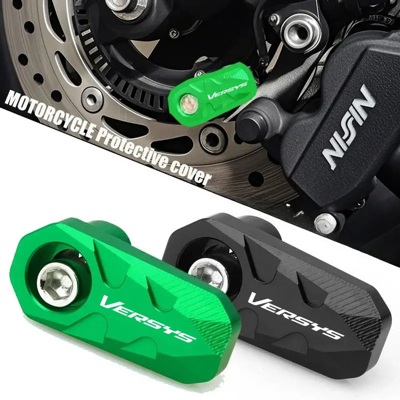 

For Kawasaki Versys 650 1000 X300 300 650cc 1000se Versys650 Versys1000 Front Rear Wheel ABS Sensor Protection Guard Cover
