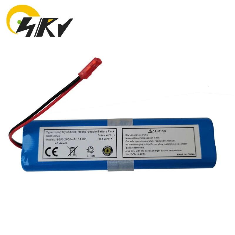 14.8V 2800mAh Rechargeable Lithium-ion Battery For Medion MD18500 ILIFE V3S Pro V50 V5S Pro V8S X750 18650B4-4S1P-AGX-2-Li-ion