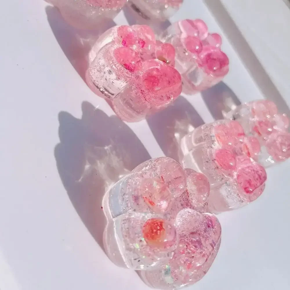 Dessin animé mignon chat patte pincement Fidget jouet créatif Ins arc-en-ciel chat patte presser jouet enfants doux sensoriel décompression Squishy jouet