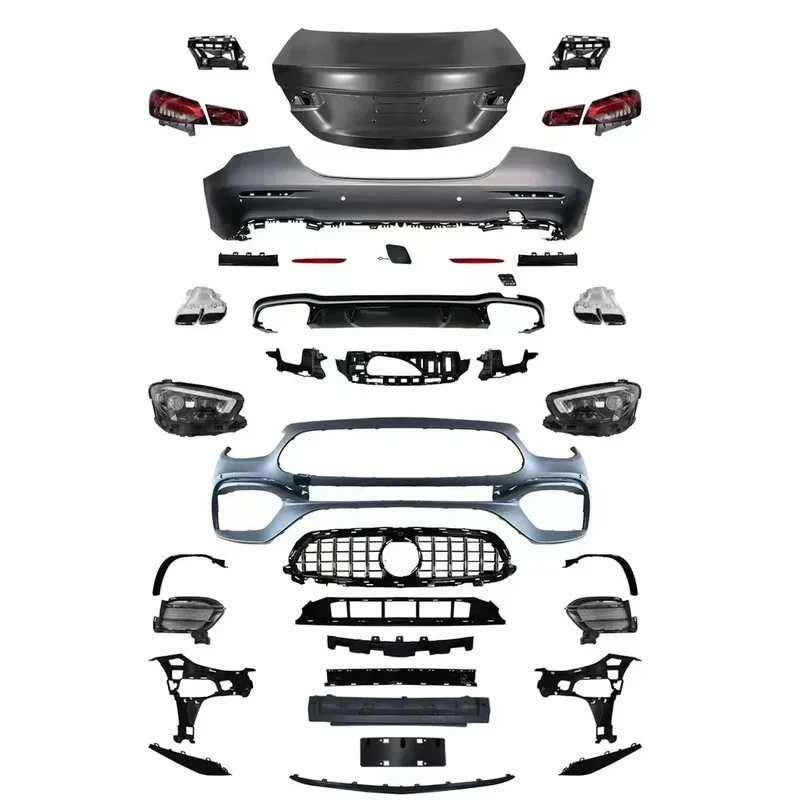 Eクラス W213 2016-2020年式前期型を21+E63スタイルにアップグレードするコンバージョンボディキット