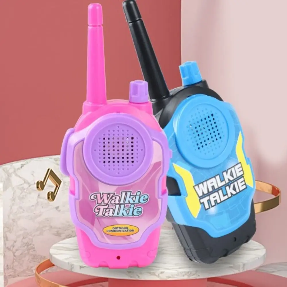 2 stuks zonder batterij kinderen walkietalkie speelgoed interactieve draadloze oproep afstandsbediening draadloze communicatie speelgoed lcd-scherm mini