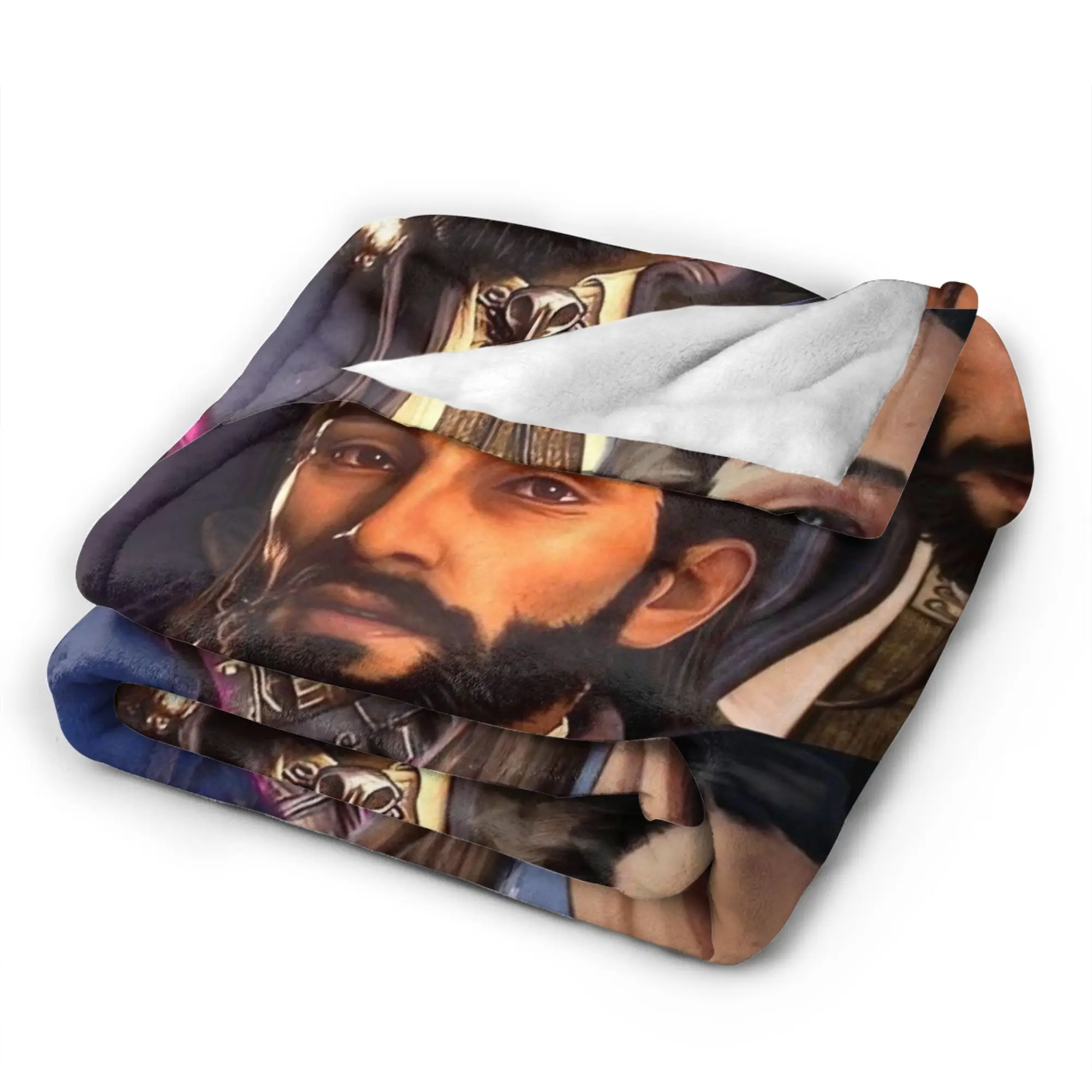 드래곤 에이지 베일가드 루카니스 델라모르테 담요 플리스 재미있는 따뜻한 담요 가정용 사계절 야외용