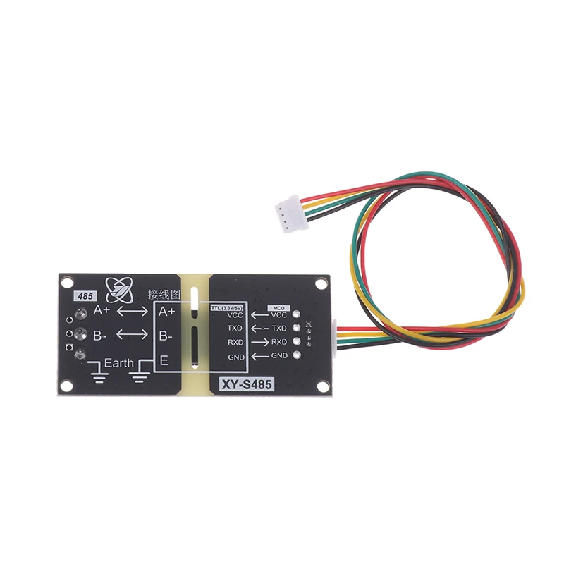 Isolated TTL To RS485 Level Converter Module Signal Automatic Flow Control Module RXD TXD Transmit/Receive Indicator Lights