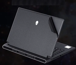KH Carbon fiber Laptop Sticker Skin Decal Protector Cover for Dell Alienware 15 17 X17 X15 X14 R1 M15 M17 R2 R3 R4 R5 Area-51m
