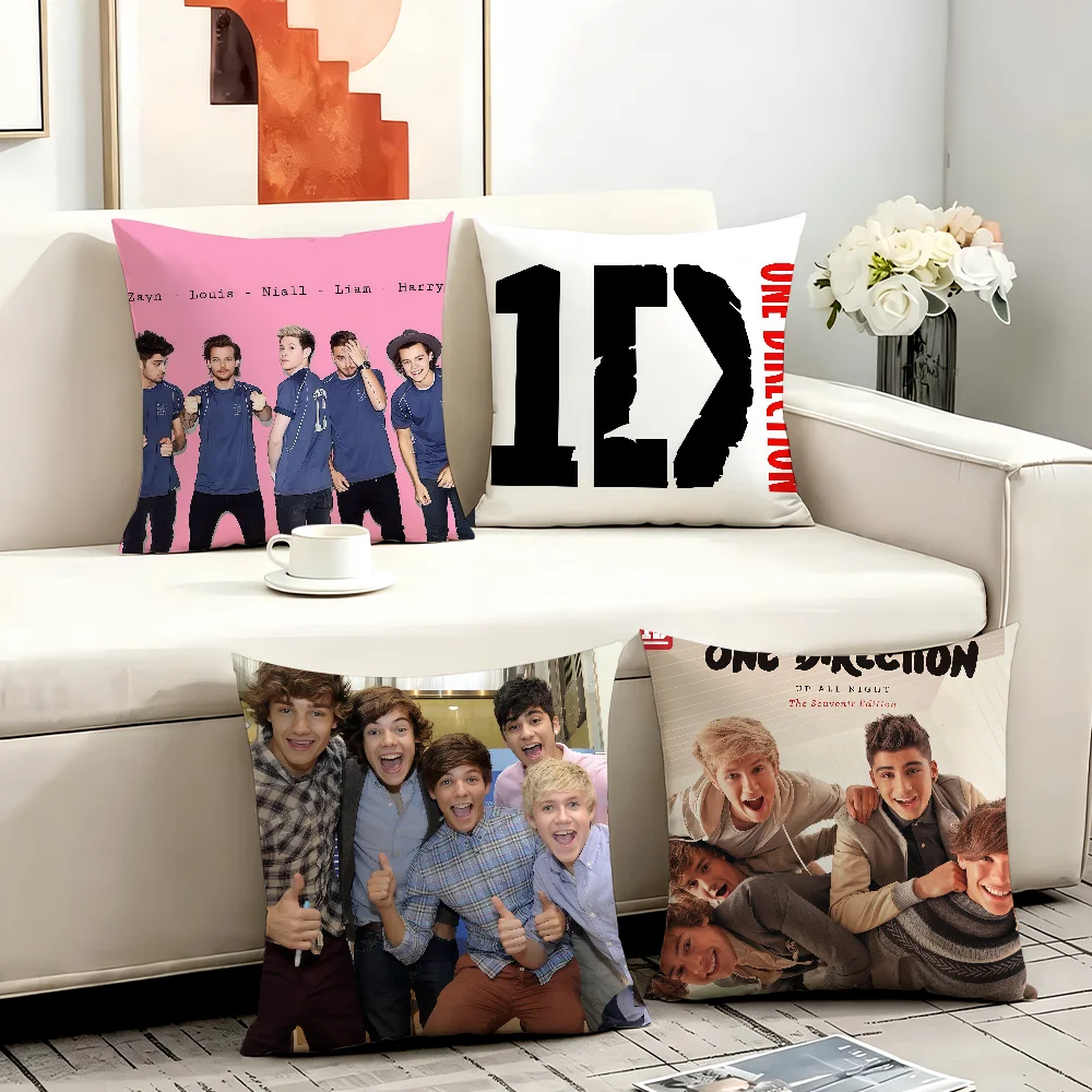 Rock Band cushion cover Anti-dustmite Sofa Cushion Decorative Office Cover Lounge Area Indoor & Outdoor Use  O-One D-Direction