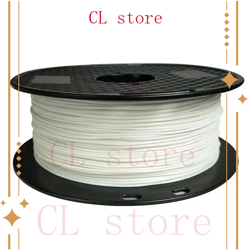 

PBT Pro Filament White 1.75 mm 1KG 3D Printer Filament FDM 3D Printing Material High Temperature Resistance Glass Fiber