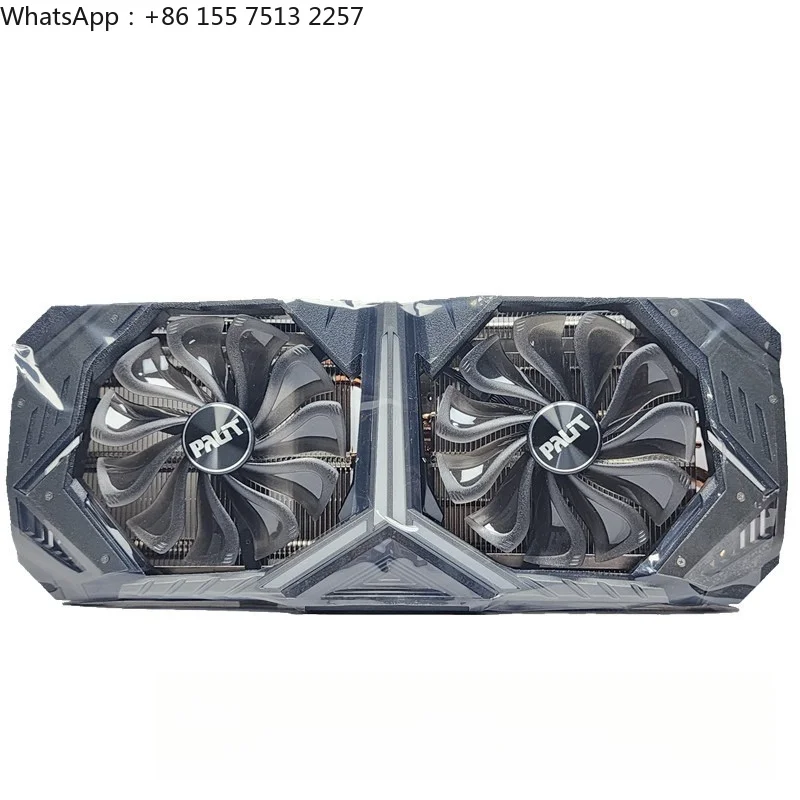 Suitable for PALIT Tongde 2080TI graphics card cooling fan with shell 2080S 2070SGAME ROCK fan