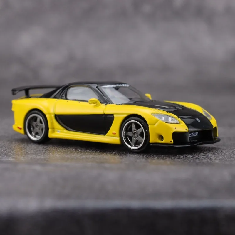 TW Diecast 1:64 Mazda RX-7 VeilSide Fortune7 Car Model Mazda Play Vehicles Collectible Model Cars Toys for Boys Gift view 4