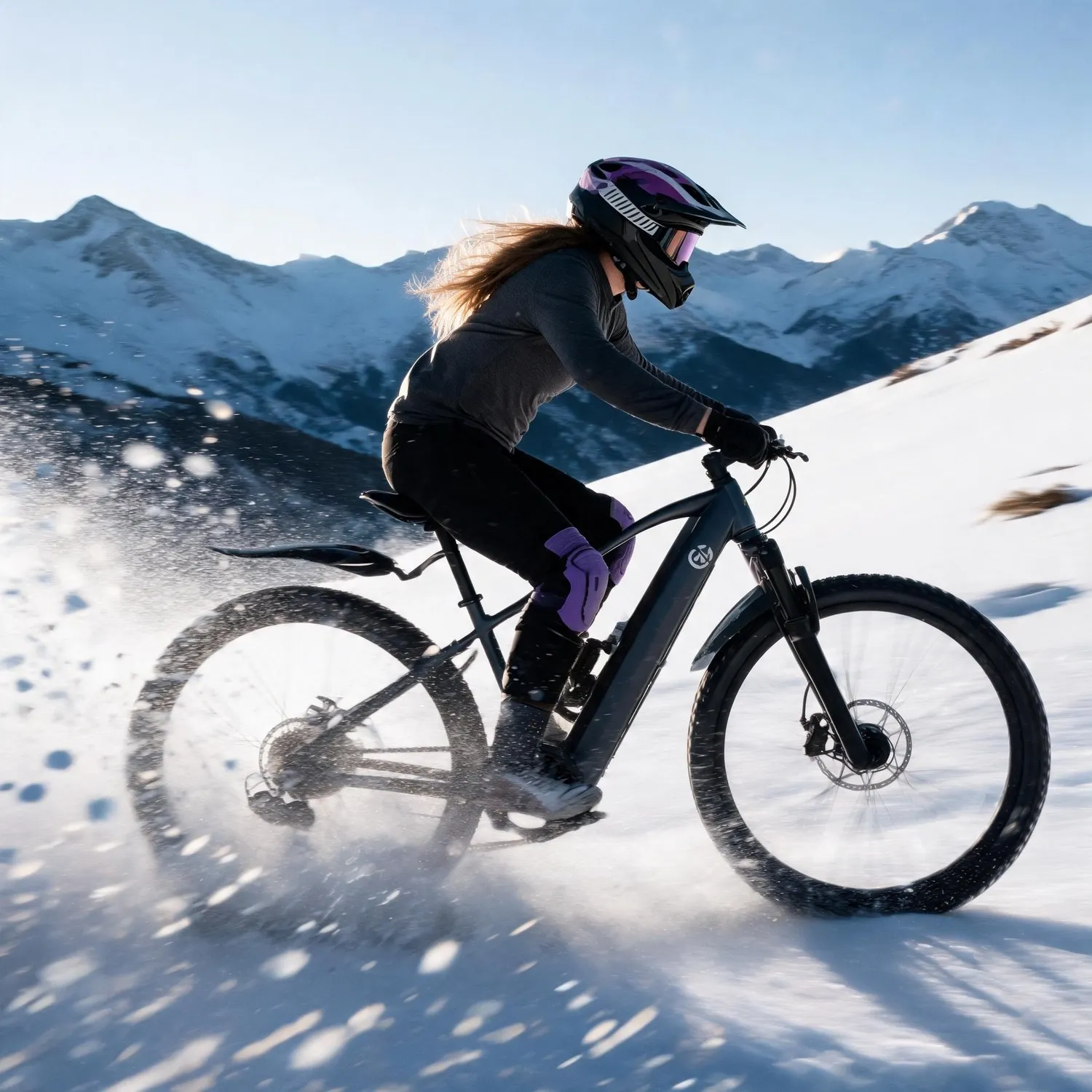 Electric Mountain Bike, 500W Motor, Full Suspension, Pedal Assist, Removable Battery, Free Lock & Tool Kit, for rough terrain e-bike, trail racing ebike