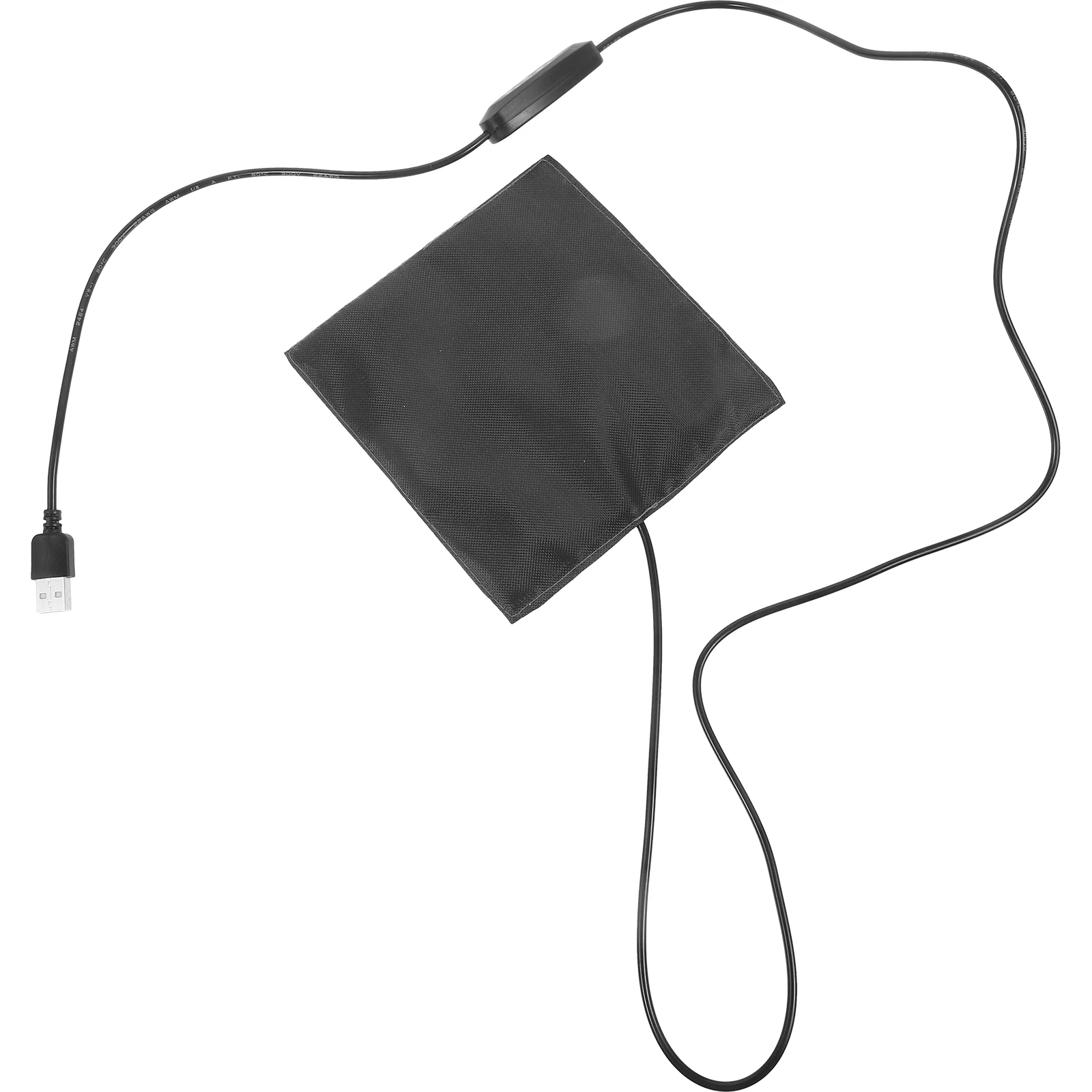 

USB Heating Pad Small Reptile Hamster Heating Pad Rabbit Winter Thermal Insulation Mat 14Cm Portable Adjustable Pet Warm Cushion