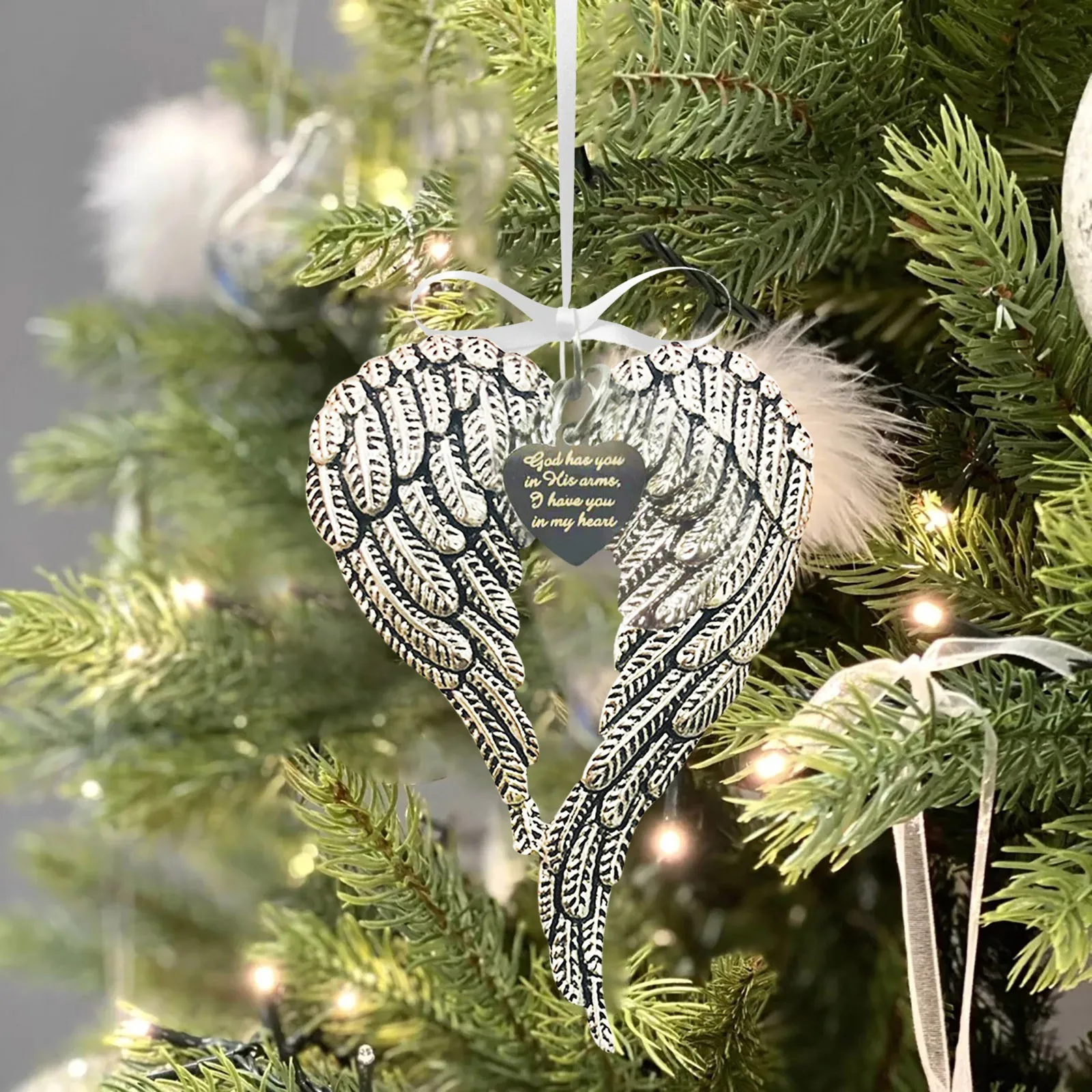 Commemorative Angel Wings Christmas Decorations 2024 Christmas Decorations Home Tree Decorations Christmas Decorations Home Gift