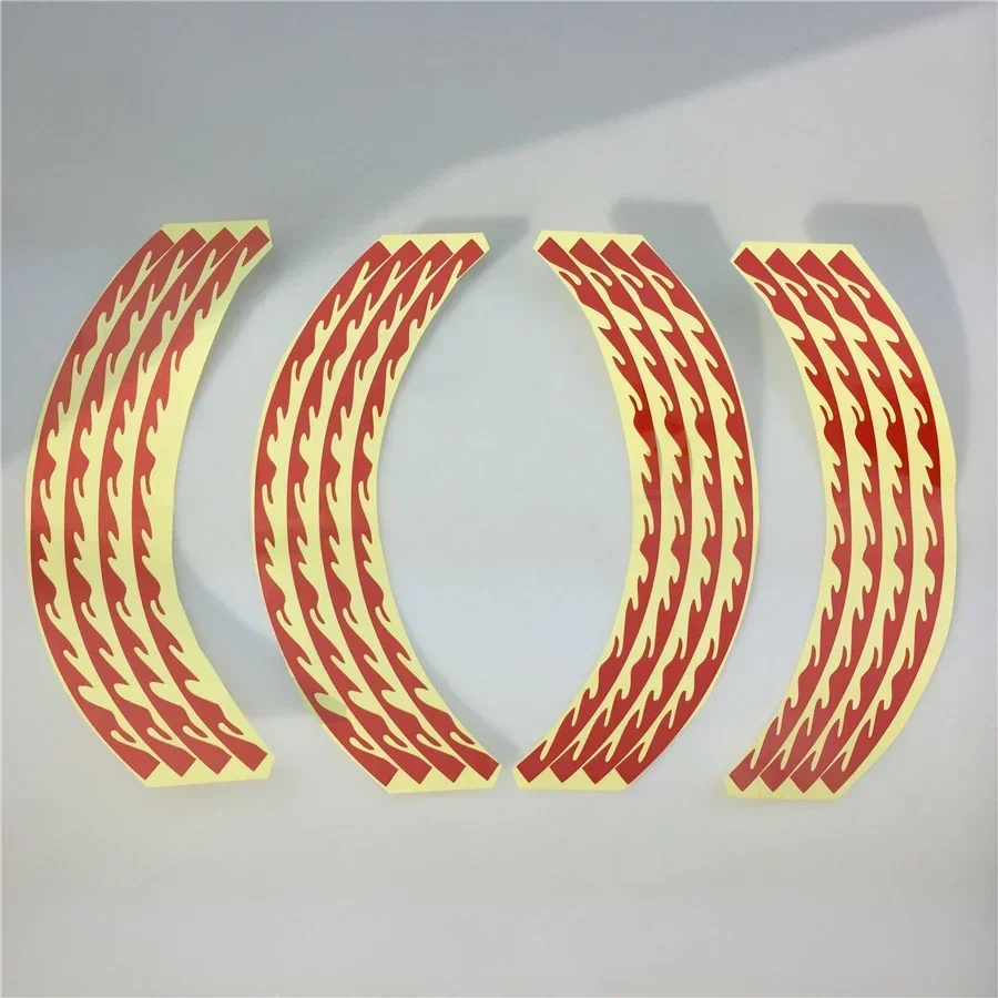 

Motorcycle parts modified wheel stickers electric reflective tires steel wheel hub stickers 10 inch 12 inch 18 inch