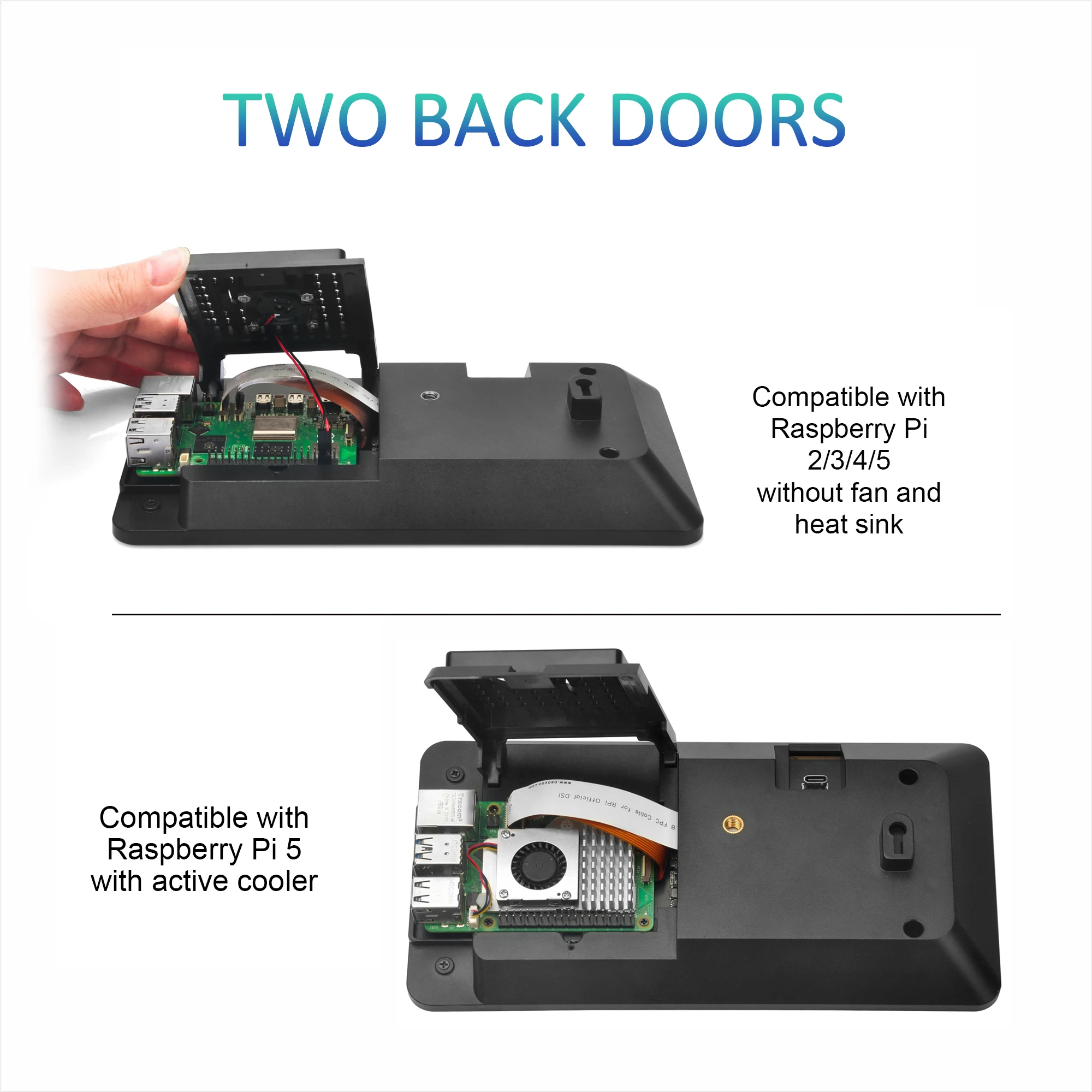 Imagem -04 - Osoyoo Pistudio Case para Raspberry pi Oficial Tela Ips Dsi Raspberry pi 7