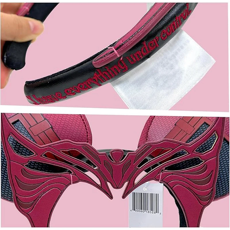Disney Mickey Mouse Headband Halloween Witch Red Ears Fancy Dress Party Princess Ears Hair Accessories Womens Headbands for Girl image 6
