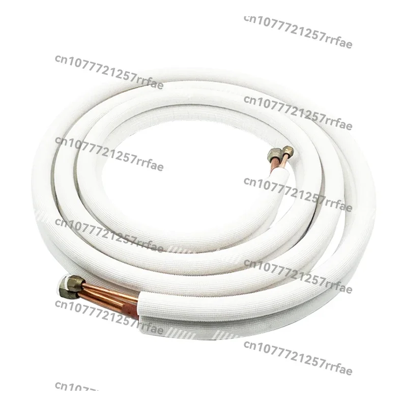 Tubería de Conexión de Cobre y Aluminio para Aire Acondicionado R410 R32, Producto Terminado Universal para Aire Acondicionado de 1.5P